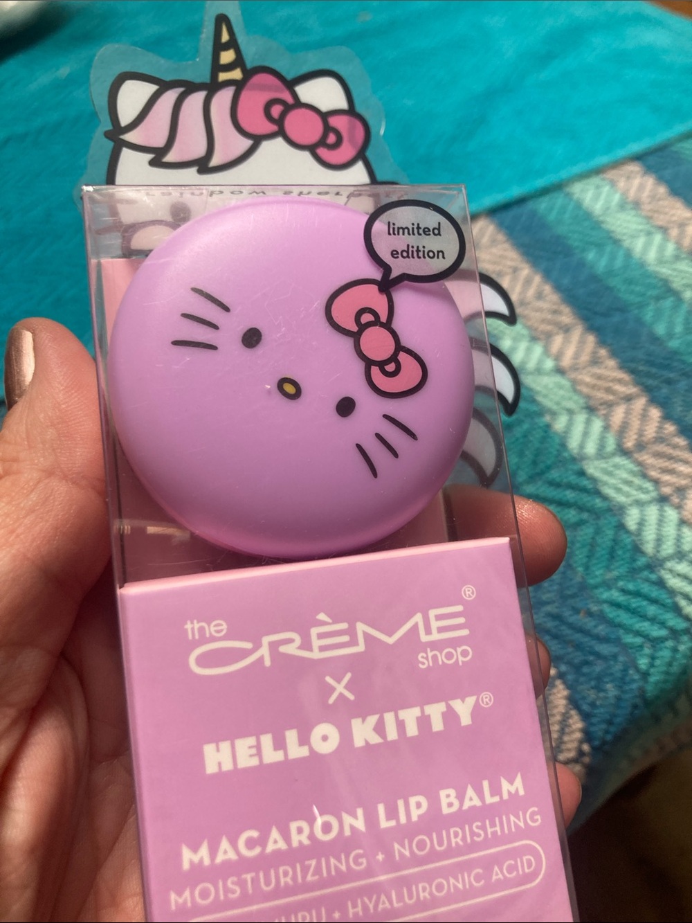 The Crème Shop x Hello Kitty Macaron Lip Balms - Picture 6 of 10